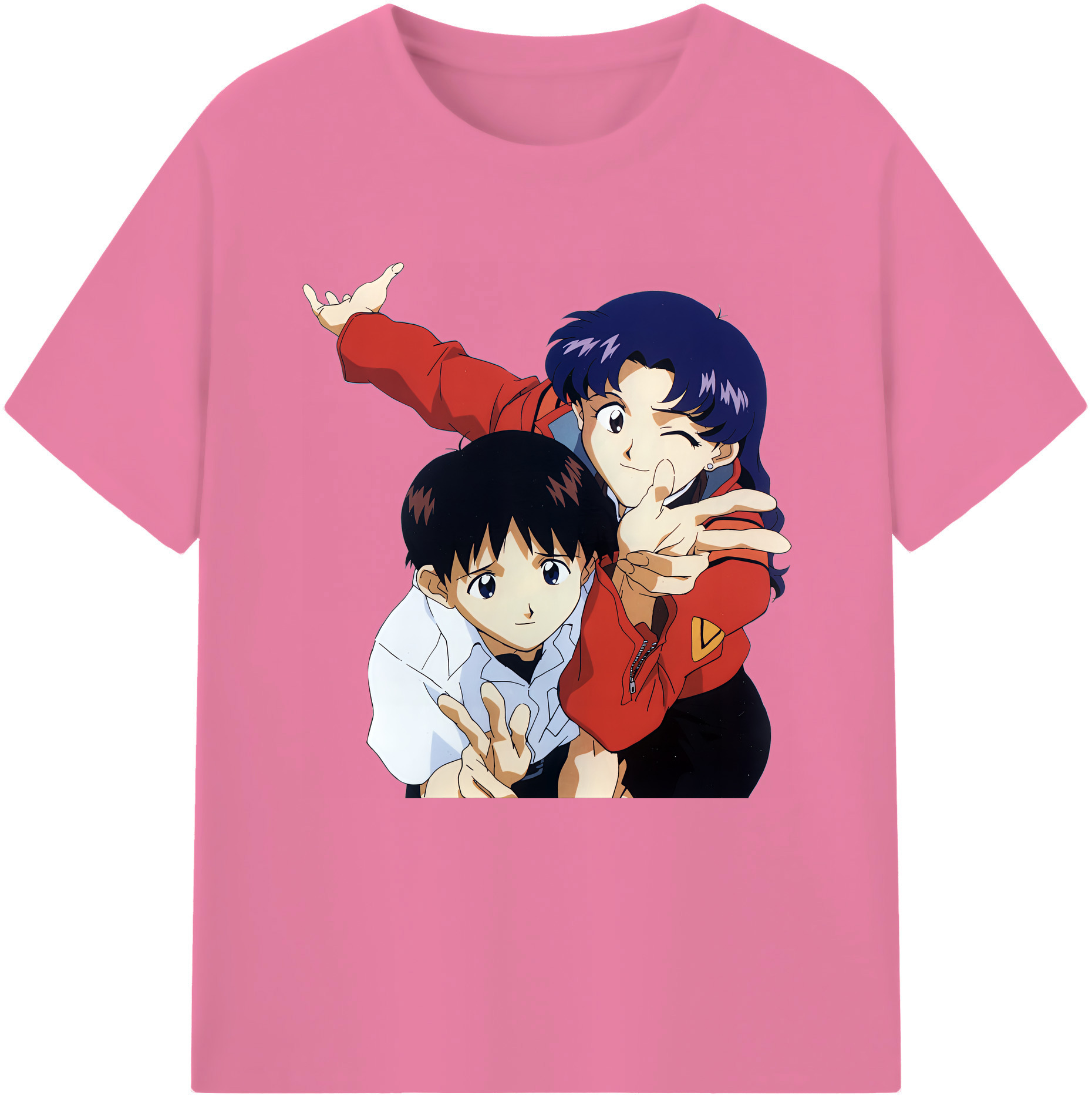 （画像用） EVA 新世紀エヴァンゲリオン 綿100％半袖Tシャツ（フロントプリント）